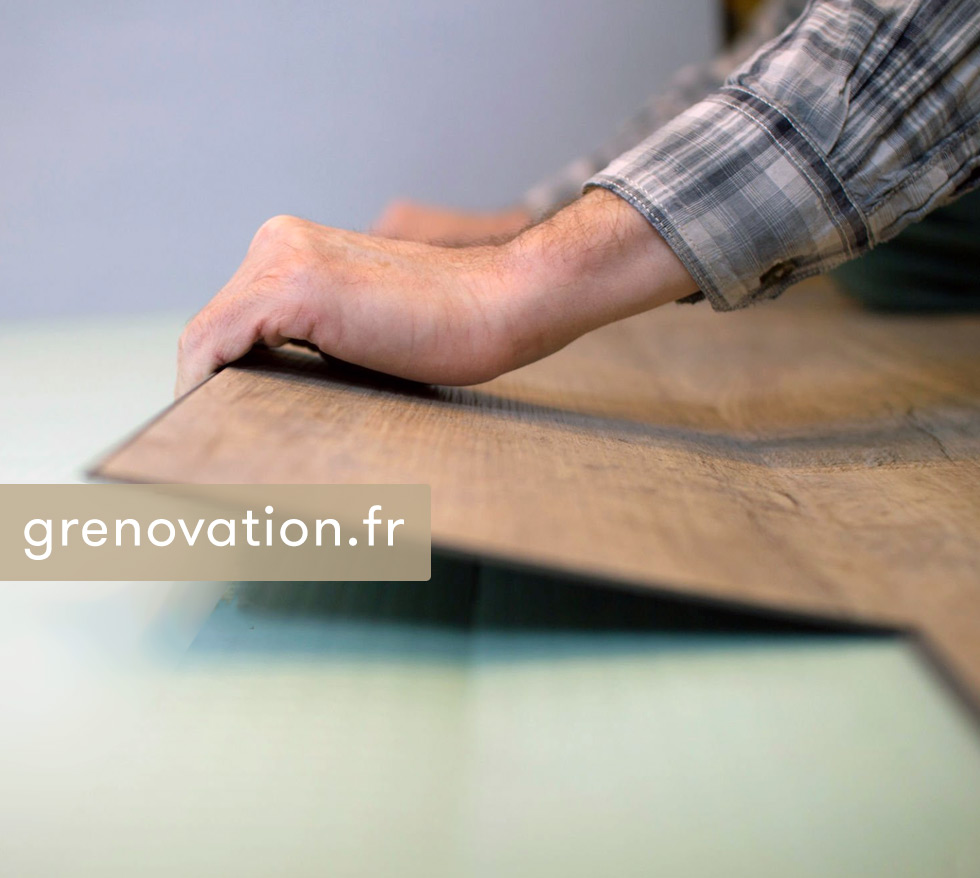 Pose parquet LVT